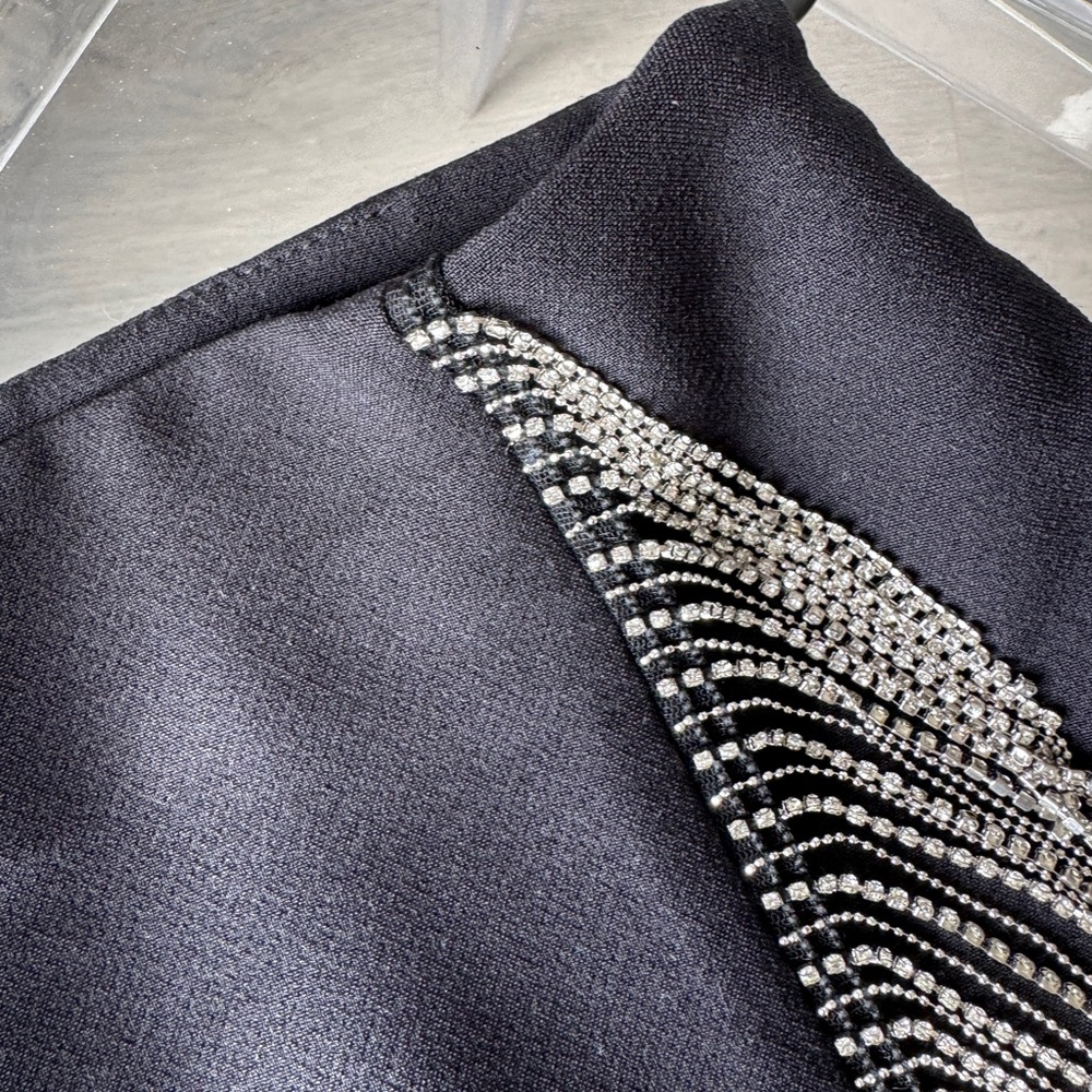 Zara Black Garment Label